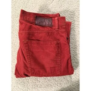 Polo Ralph Lauren Burnt Red Corderoy Pants size 34x34